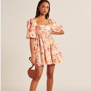 Abercrombie floral dress xs